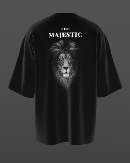 The Majestic Lion Head T Shirt